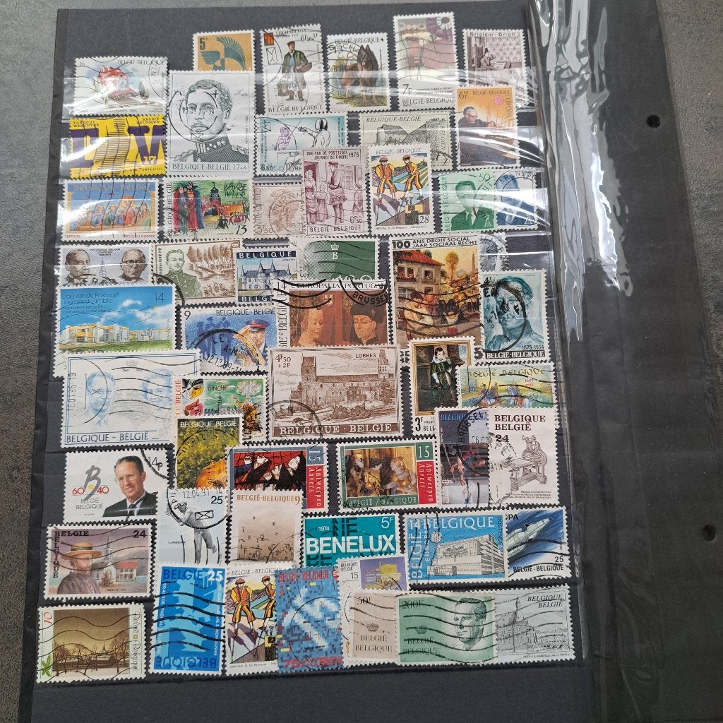 Timbres de Belgique, Enlèvement ou Envoi, Affranchi