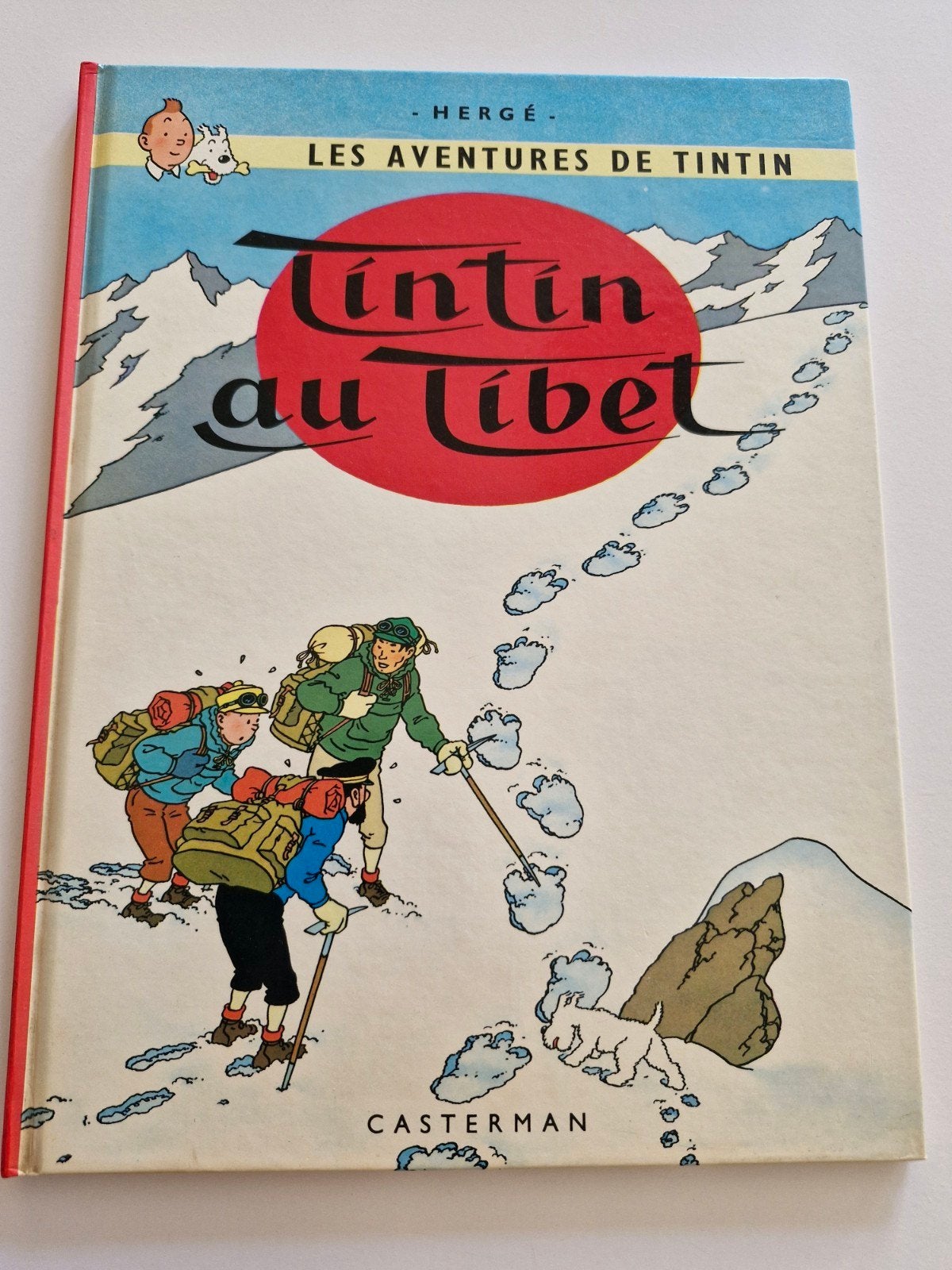 BD Tintin au Tibet - Édition Vintage, Enlèvement ou Envoi