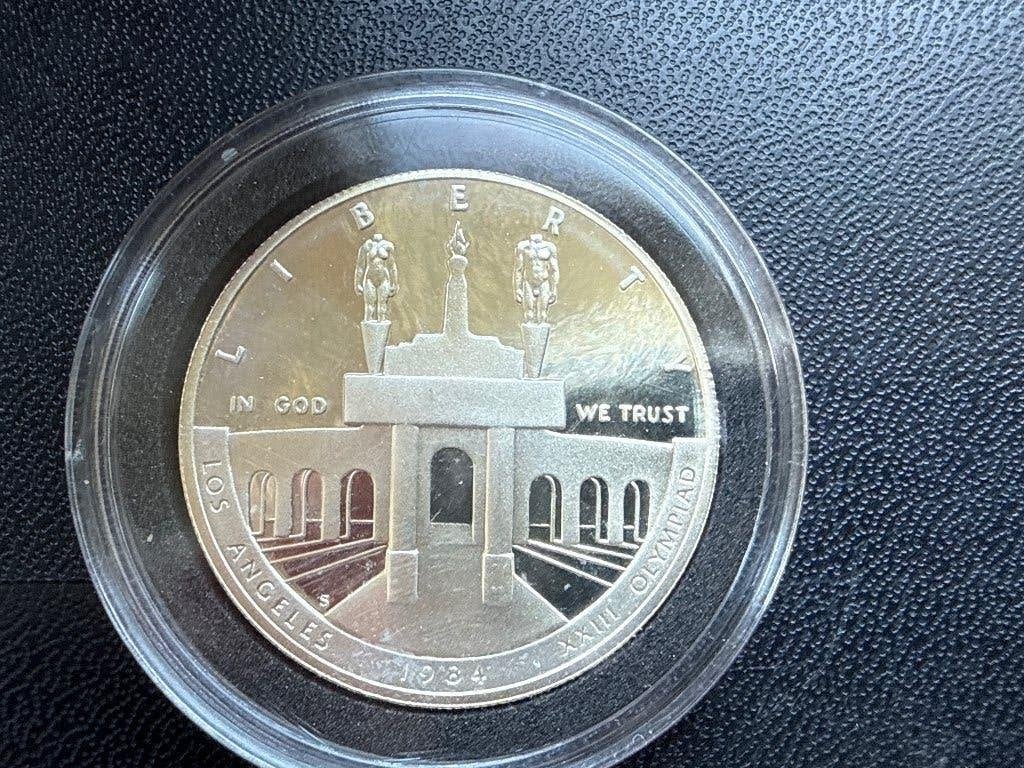 Dollar usa 1984, Verzenden, Zilver