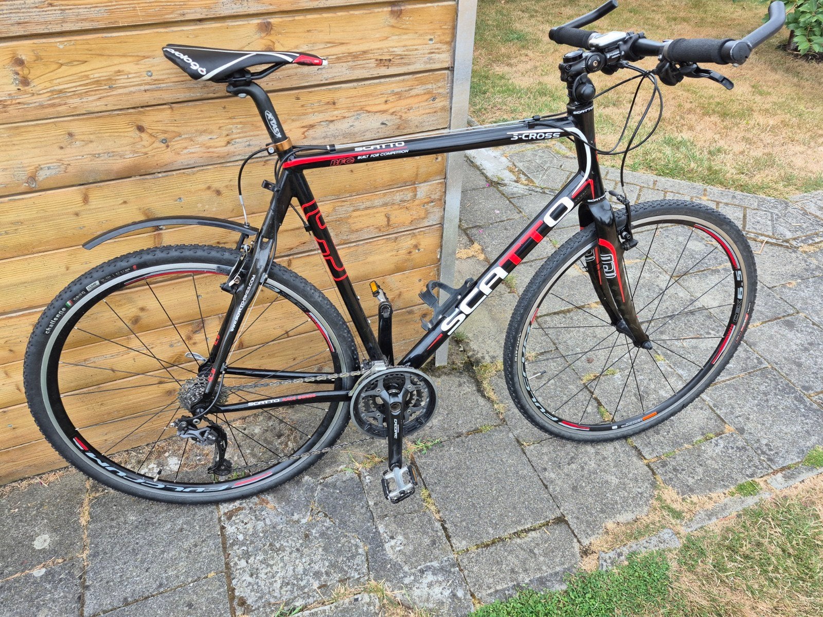 scatto s- cross in nieuwstaat, Autres marques, Frein sur jante, Aluminium, 57 à 61 cm
