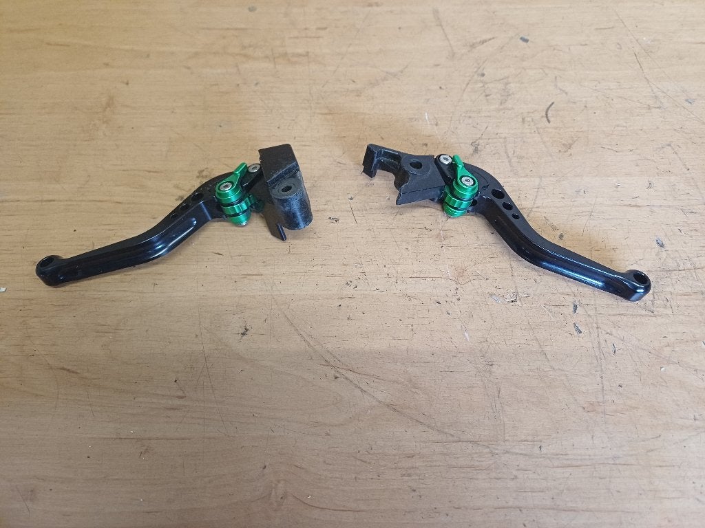 kawasaki z 900  '20-'24 verstelbare rem-en koppelingshendel, Ophalen of Verzenden, Gebruikt