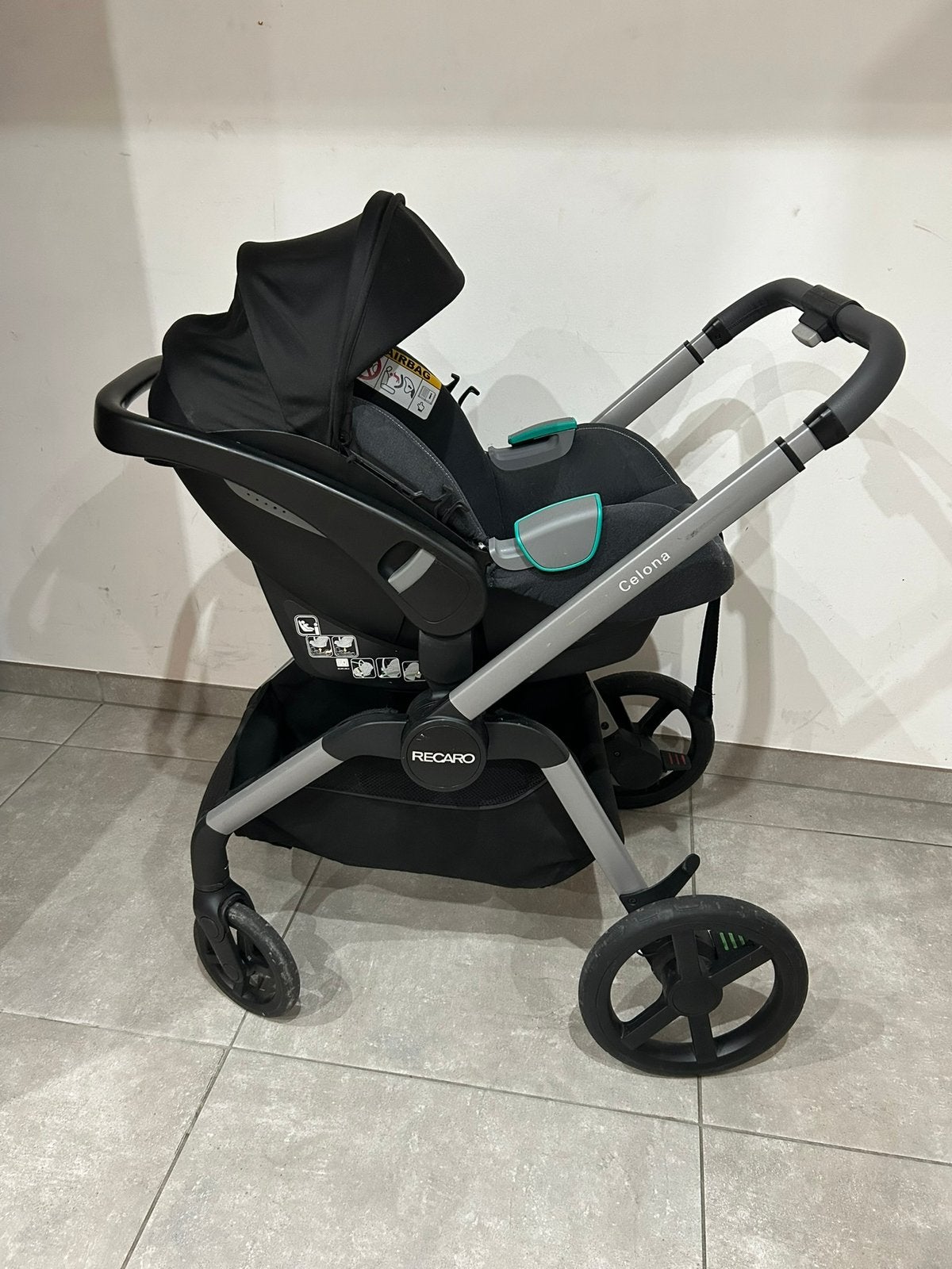 Ensemble poussette recaro, Enlèvement ou Envoi, Comme neuf