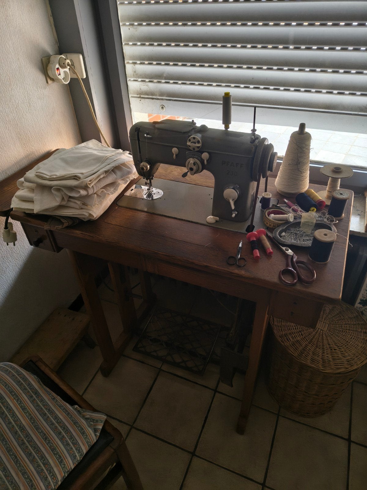 Pfaff naaimachine, Antiek en Kunst, Antiek | Naaimachines, Ophalen