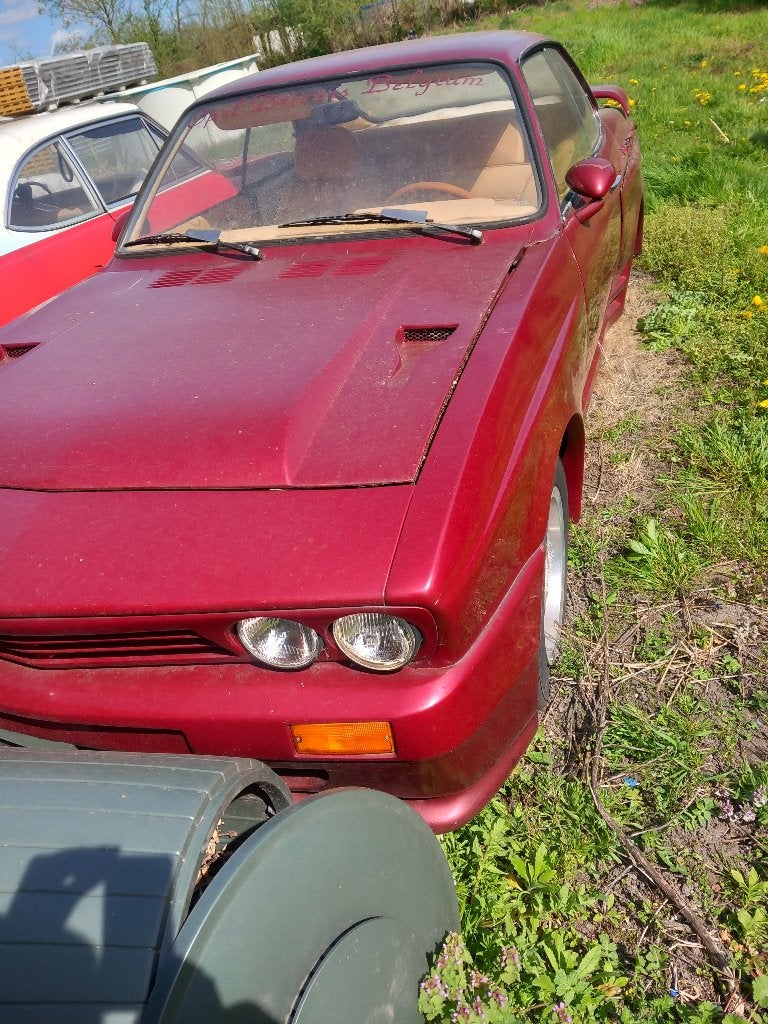 Oldtimer, Auto's, Voorwielaandrijving, Beige, 4 cilinders, Leder