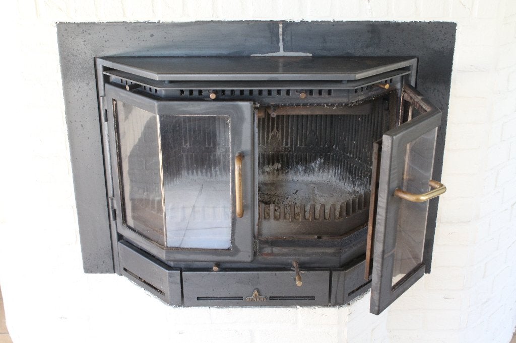 HUTCASSETTE inbouw Barbas panolux 65 + ventilatoren, Huis en Inrichting, Kachels, Ophalen, Gebruikt, Overige soorten, Inbouw