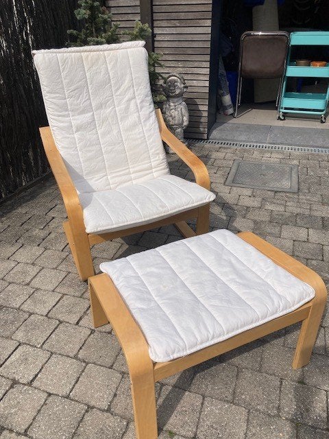 Fauteuil Relax, Maison & Meubles, Ikea stijl, Autres couleurs, Bois, Enlèvement