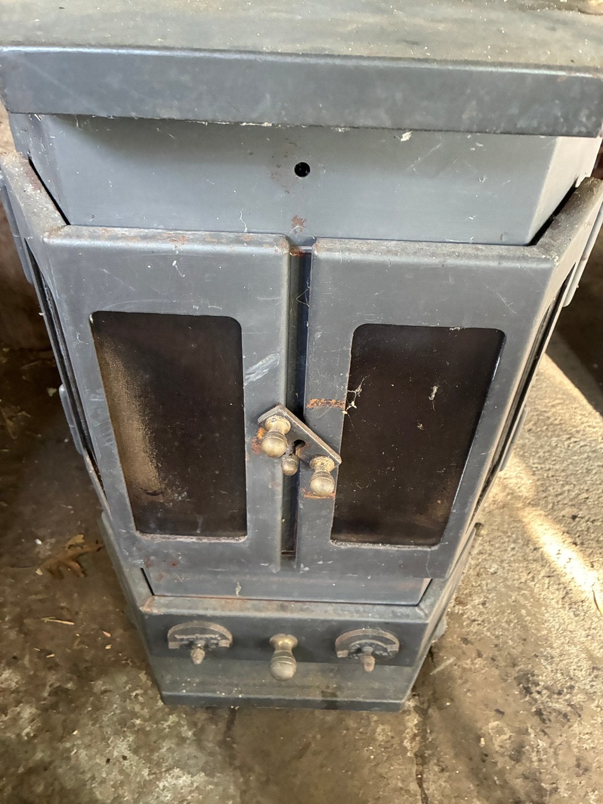 Poêle à bois, Enlèvement, Utilisé, Bois, Autoportant