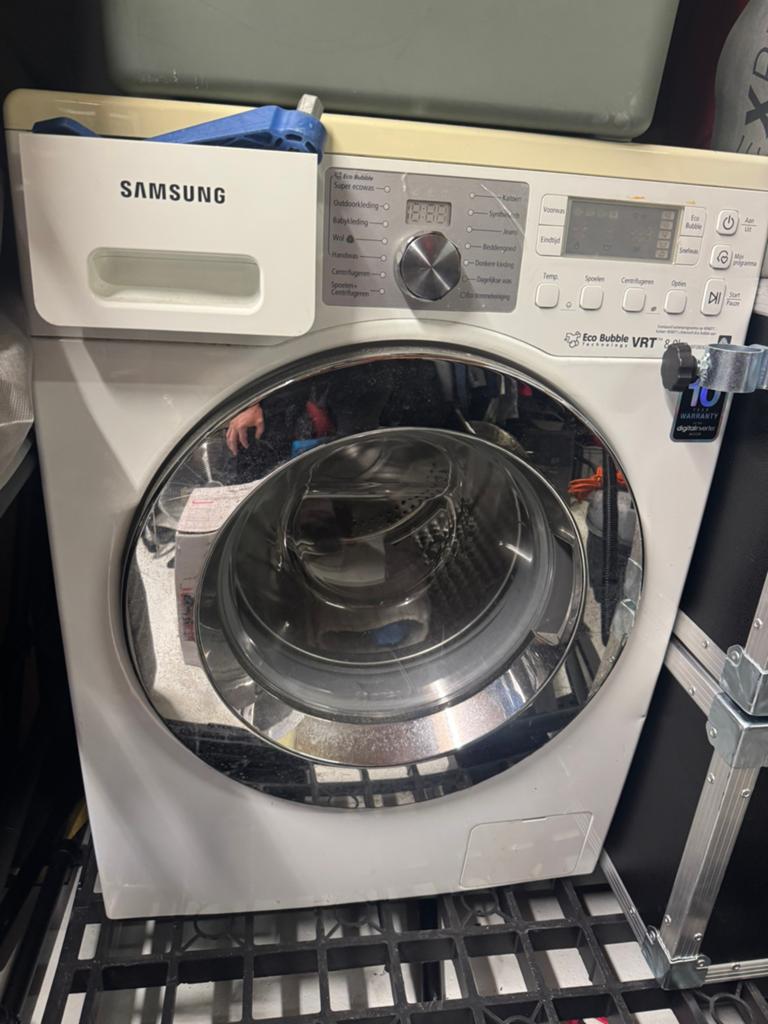 Wasmachine Samsung eco bubble, Elektronische apparatuur, Wasmachines, Ophalen, Gebruikt, 8 tot 10 kg, 1600 toeren of meer