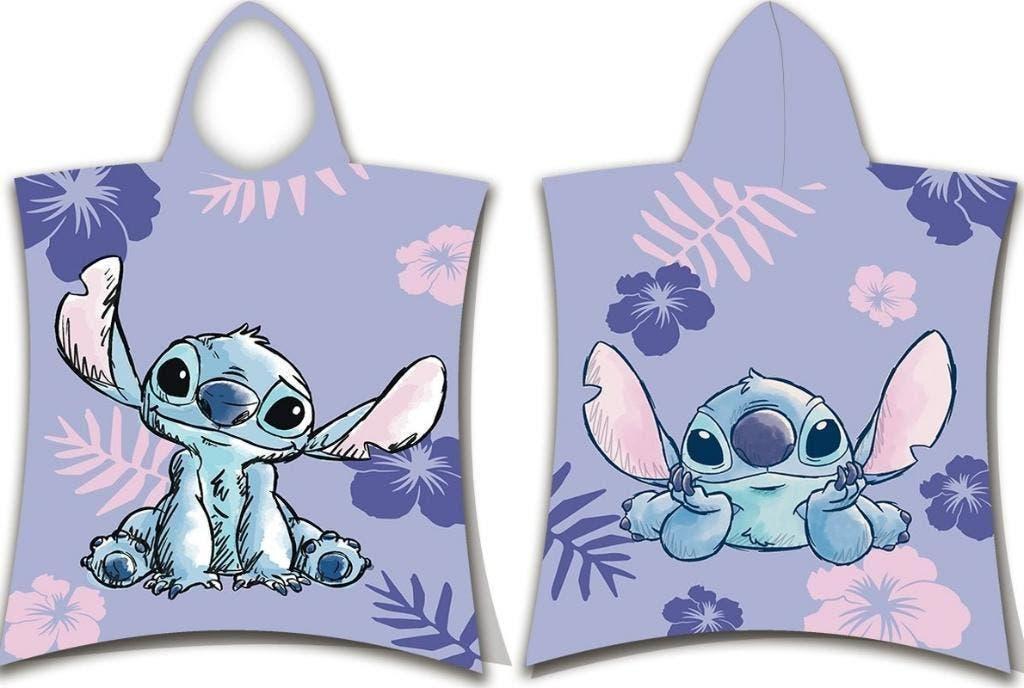Stitch Badponcho Lila - Disney Badcape - Katoen, Kinderen en Baby's, Kinderkleding | Kinder-zwemkleding, Stitch, Meisje, One size