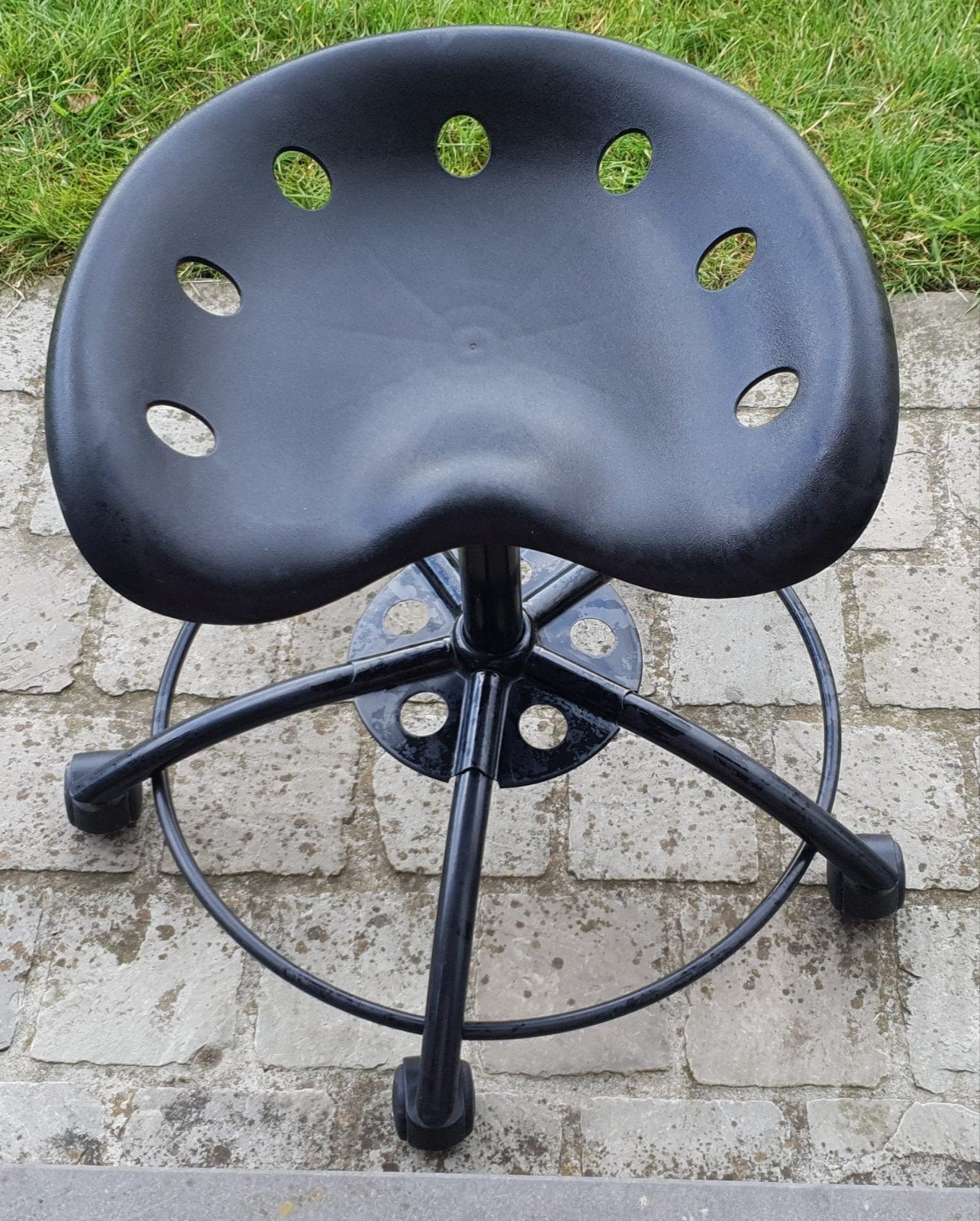 IKEA traktor krukje - herstelbaar in hoogte, Maison & Meubles, Tabourets, Comme neuf, Échantillon, Réglable en hauteur, Enlèvement