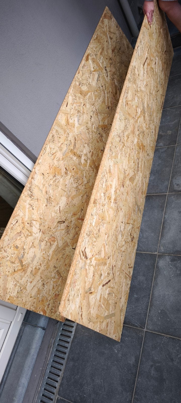 ‼️Te koop: 2 nieuwe OSB 3 platen met tand & groef.‼️, Doe-het-zelf en Bouw, Hout en Planken, Ophalen