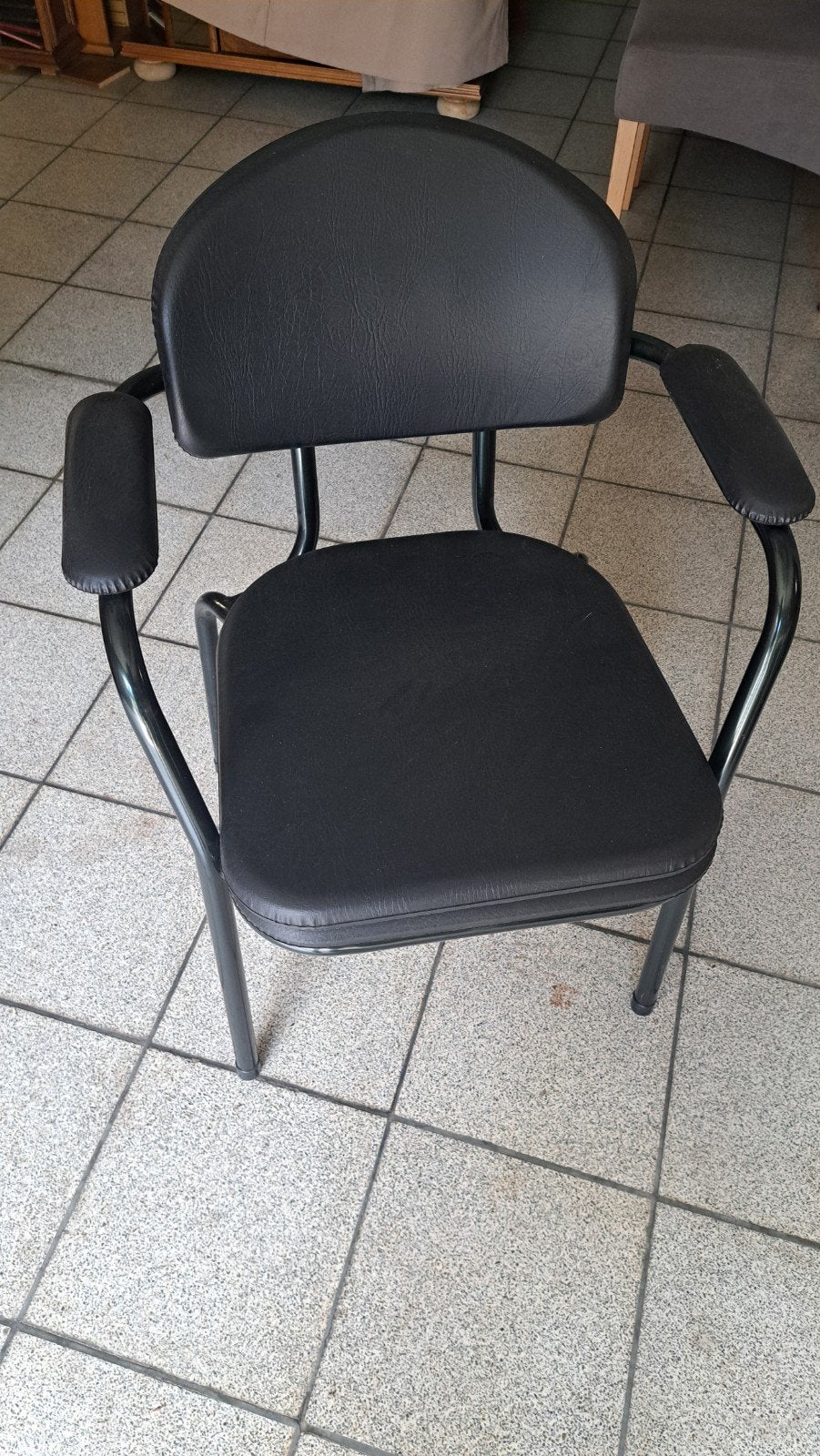 wc stoel, Ophalen