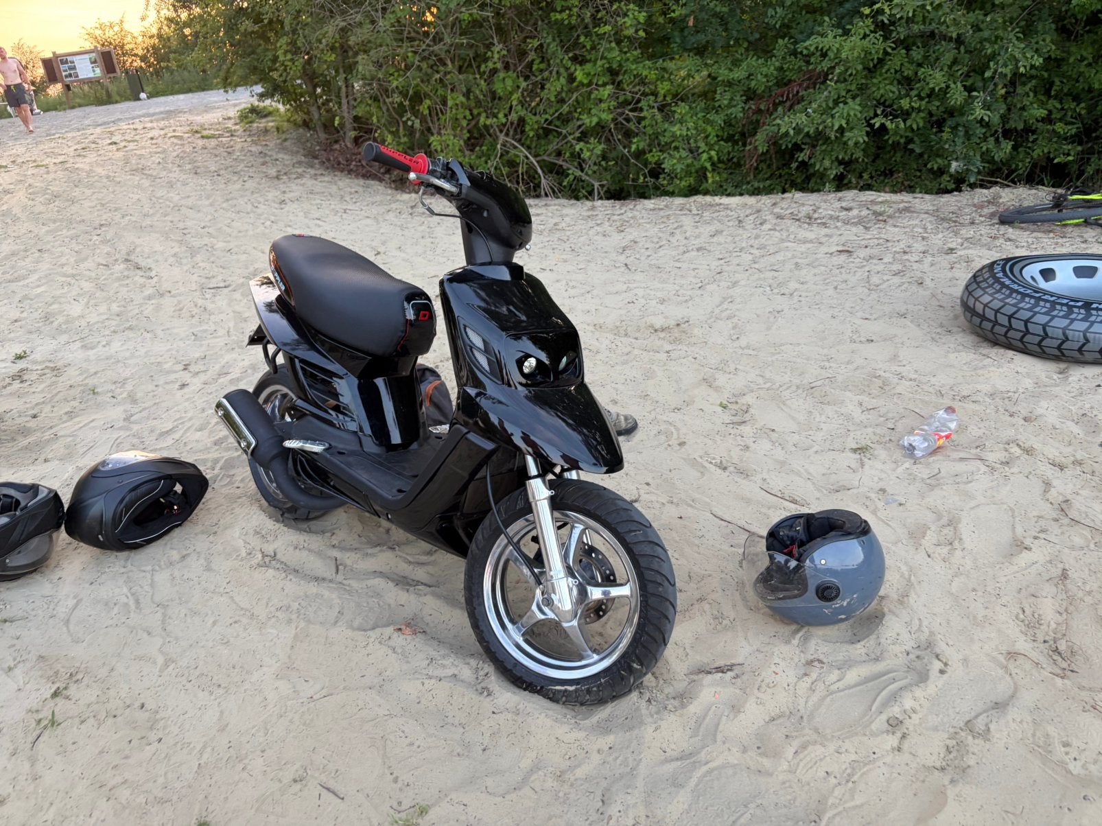 Mbk booster zo meenemen, Enlèvement, Comme neuf, Classe B (45 km/h)