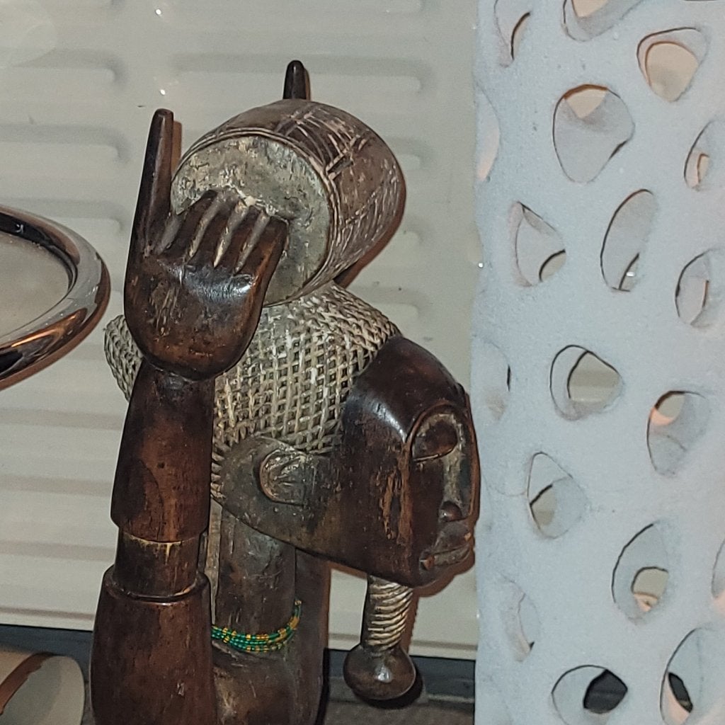 Statue africainetres ancienne 1940,50, Enlèvement ou Envoi