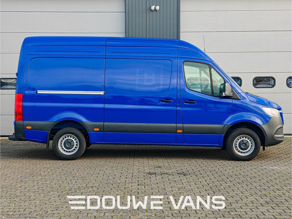 Mercedes-Benz Sprinter L2 H2 Automaat 315 BLAUW MBUX DAB Tre, Autos, Cuir, Achat, 110 kW, Entreprise