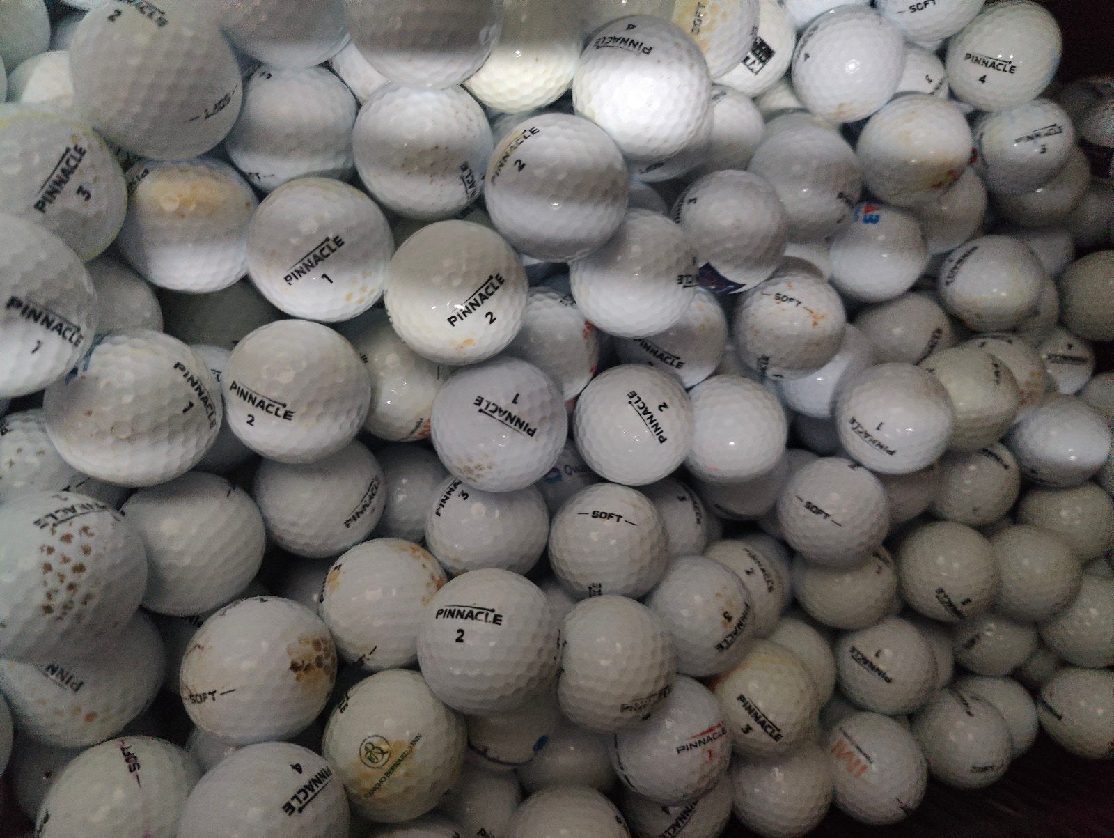 pinnacle soft golfballen 100 stuks, Enlèvement ou Envoi
