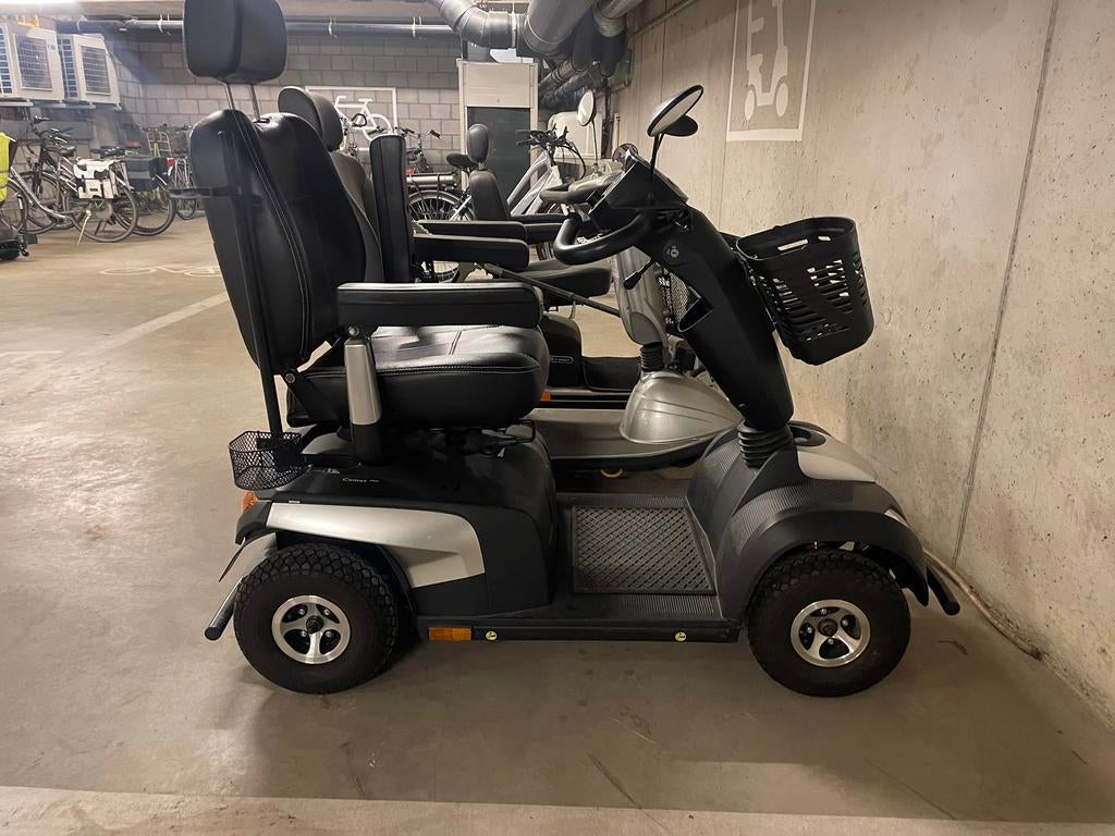 Scooter zwart 85cm breed Invacare als nieuw, Enlèvement, Comme neuf, Invacare