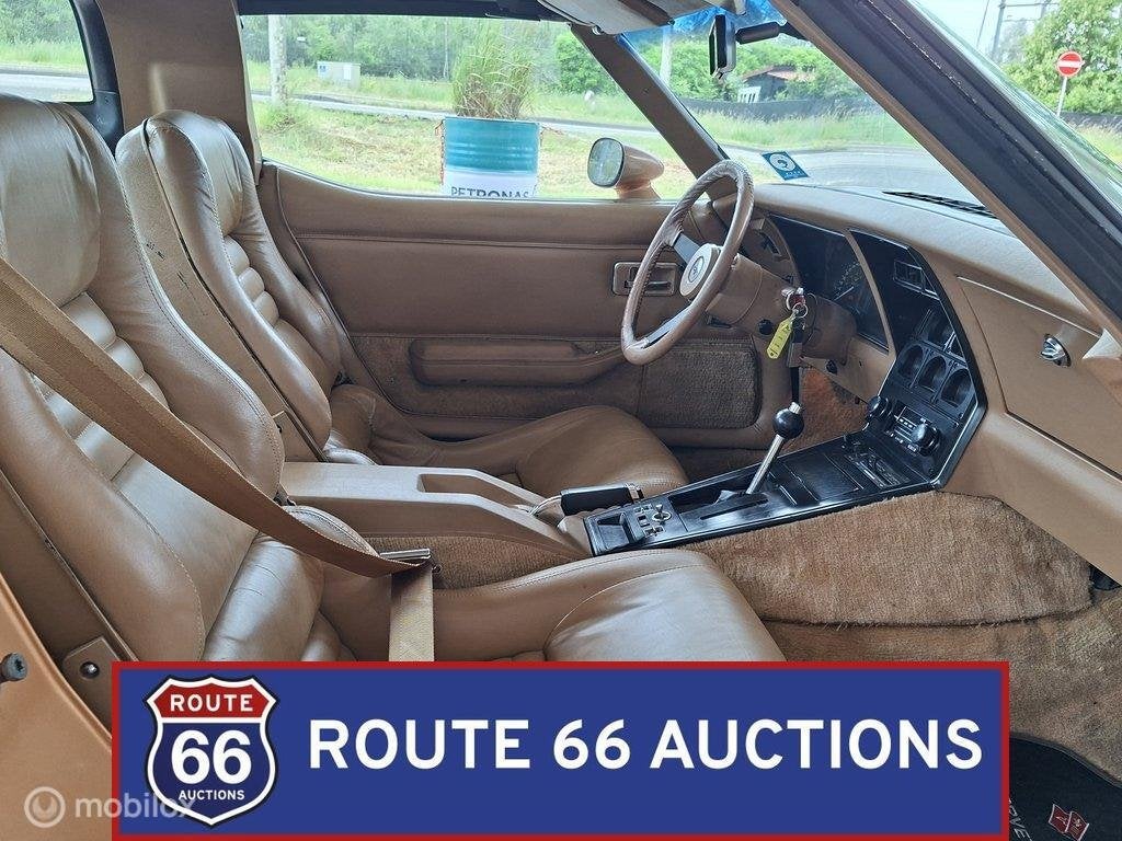 Chevrolet Corvette C3 | 1982 | Route 66 Auctions, Autos, Achat, Entreprise, Chevrolet, Boîte manuelle