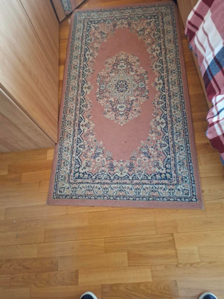 Tapijt kleur roze 2 stuks, Ophalen