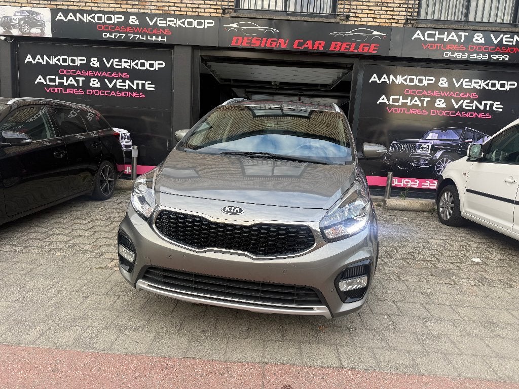 Kia Carens 1.6i 135 ch 7 places Gps Caméra de recul Attelage, Autos, Cuir, Argent ou Gris, Achat, Euro 6