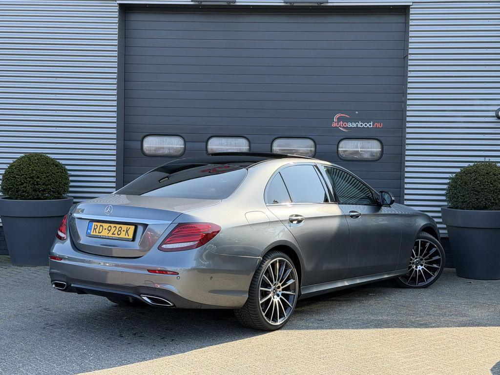 Mercedes-Benz E-Klasse 200 d AMG (automatique), Autos, Mercedes-Benz, Cuir, Argent ou Gris, Achat, Entreprise