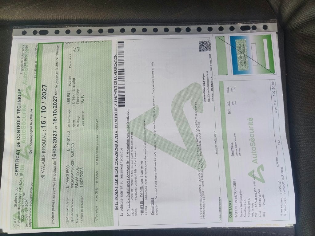 BMW 320D, Autos, Argent ou Gris, Achat, Boîte manuelle, 5 portes