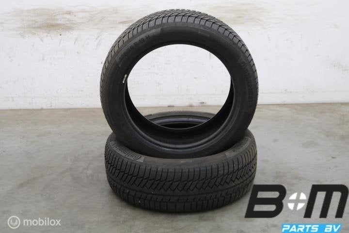 2 x 2355019 99H Conti WinterContact TS850P 7mm 235 50 19, Gebruikt, Band(en)