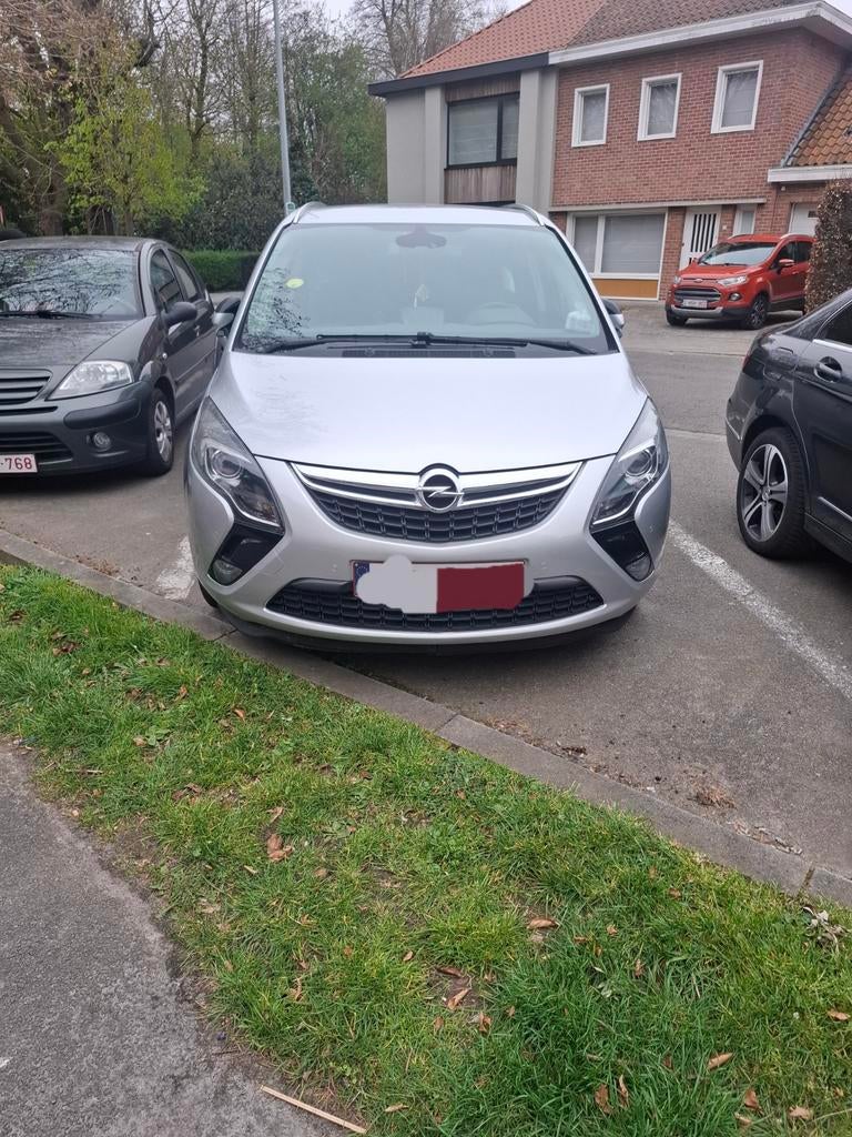 Te koop: Opel Zafira 2014 – 7 zitplaatsen – Euro 5 diesel, Autos, Euro 5, Achat, Particulier, Zafira