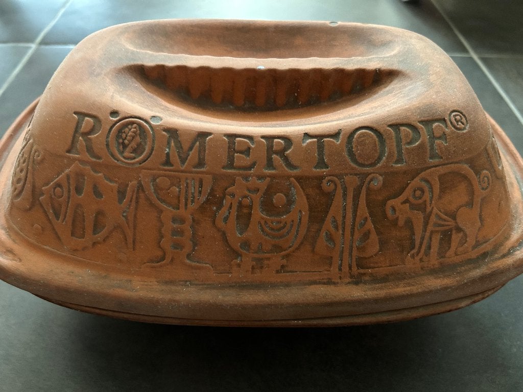 Originele Romertopf, Ophalen, Gebruikt, Overige typen, Met deksel
