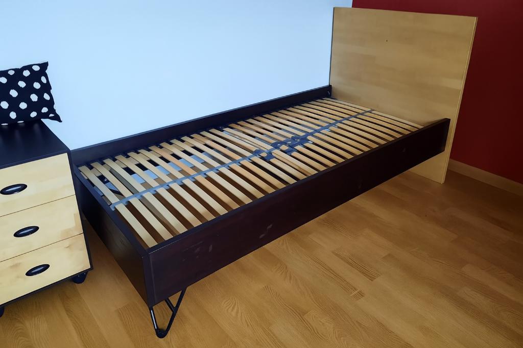 Eénpersoonsbed, 90 cm, Autres couleurs, Scandinavisch, Enlèvement