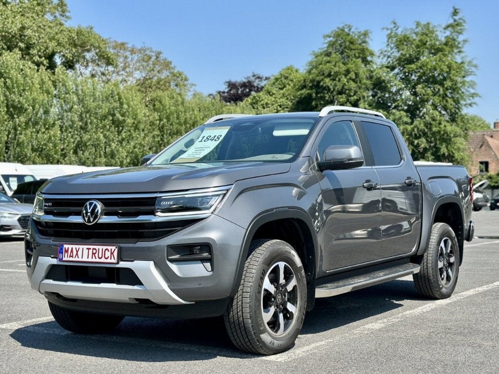 VW Amarok 3.0 TDI V6 PanAmer-39900€-Leasing 1078€/M-REF 1848, Cuir, Argent ou Gris, Achat, Euro 6