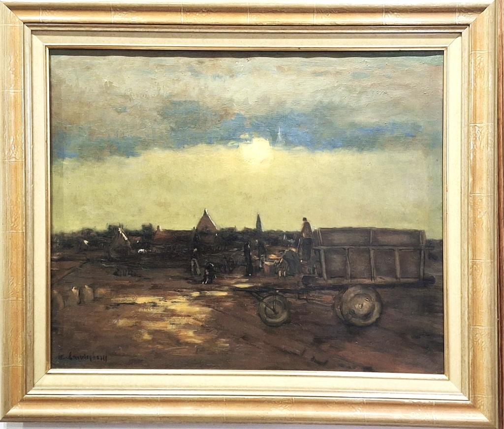 VAN LANDEGHEM GASTON - Op het land, Antiquités & Art, Enlèvement