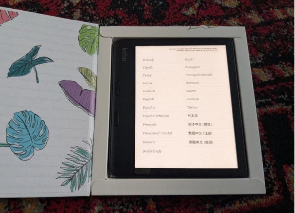 Kobo Libra Colour met Kobo Stylus 2, Ophalen of Verzenden, Zo goed als nieuw, 7 inch