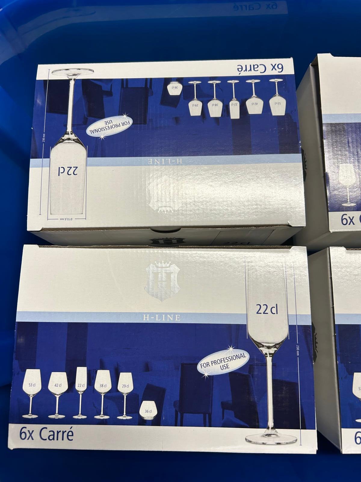 282 flutes a champagne, Enlèvement