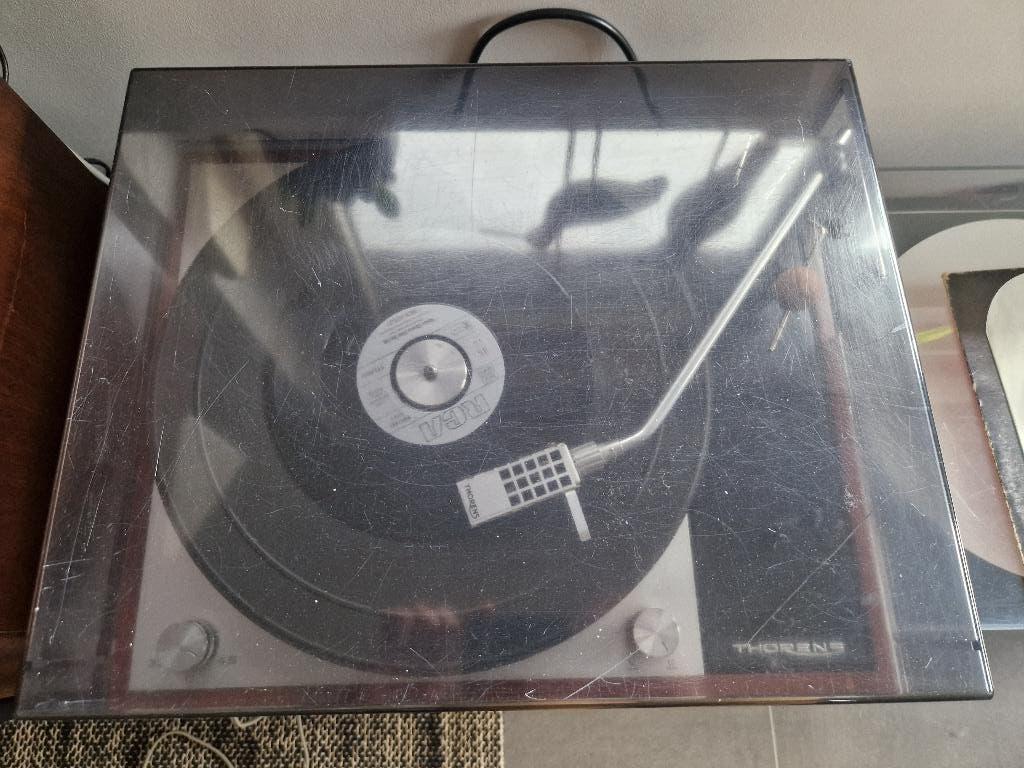Legendarische Thorens TD 150 MKII '70 in zeer mooie staat, Audio, Tv en Foto, Platenspelers, Gebruikt, Platenspeler, Thorens, Ophalen of Verzenden