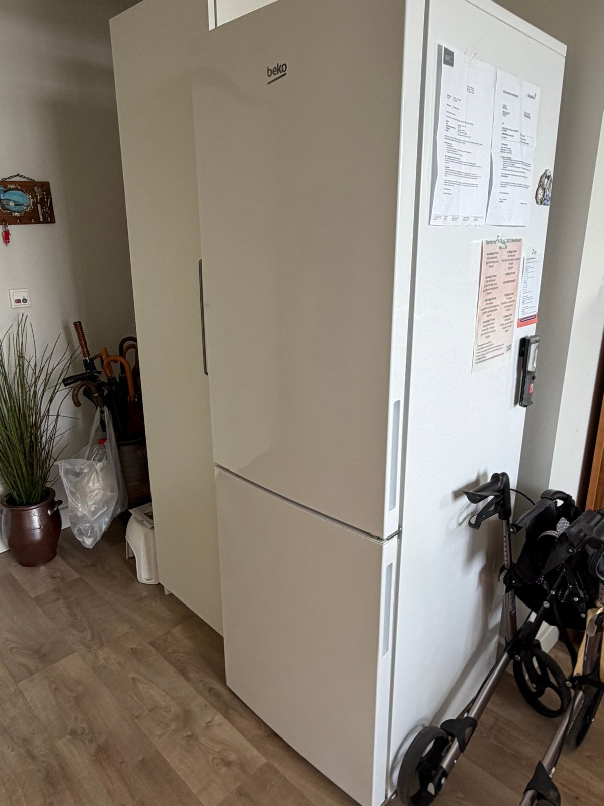 Frigo diepvries 2 delig, Ophalen, Gebruikt, 100 tot 150 liter, Met aparte vriezer