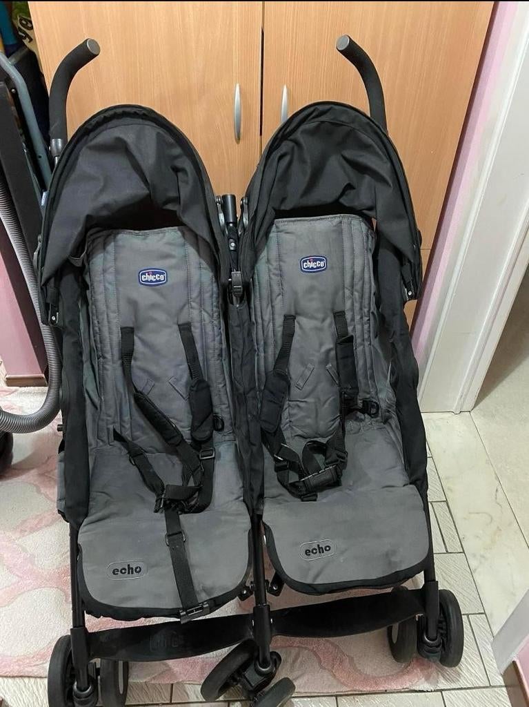 Tweezit kinderwagen Chicco, Kinderen en Baby's, Tweelingen en Meerlingen, Ophalen