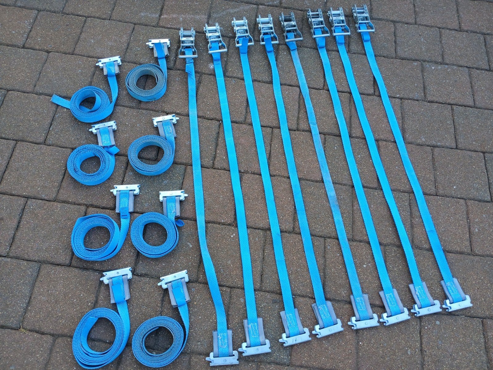 spanband met sleufgatfitting 8 stuks, Ophalen