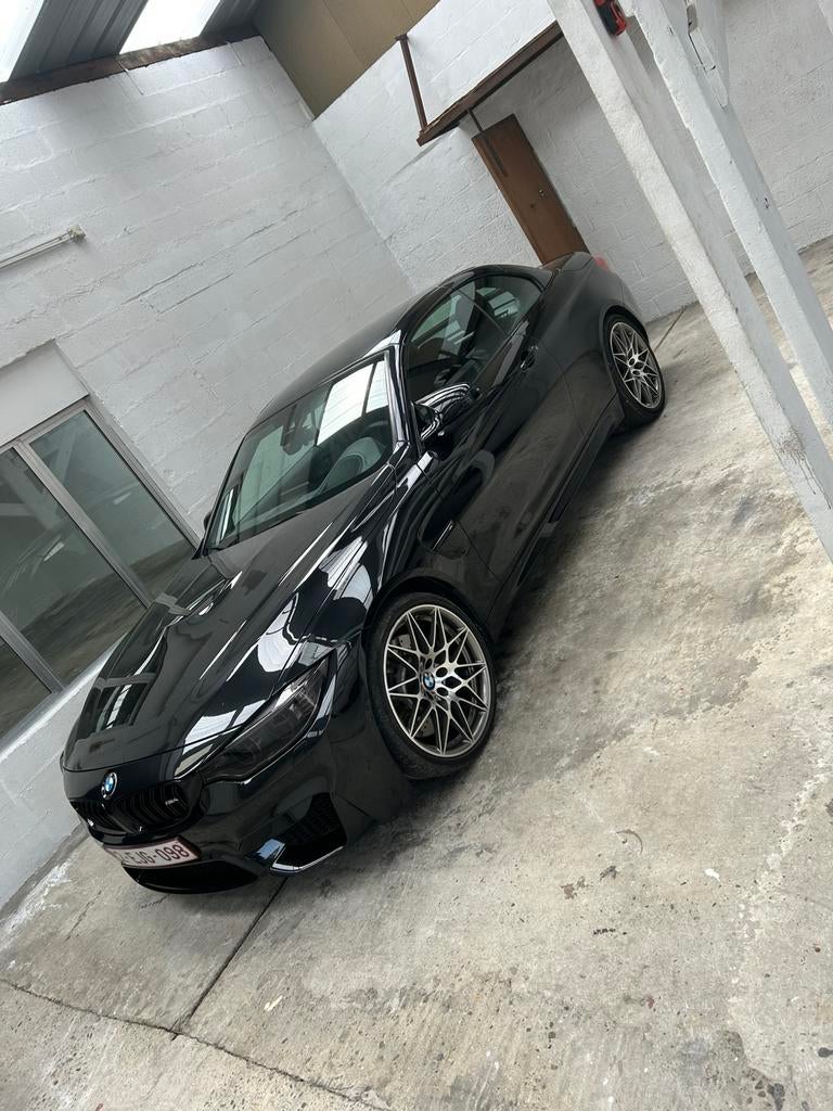 Bmw M4 Competition Cabrio, complète, entretien complet, Cuir, Achat, Cabriolet, Noir