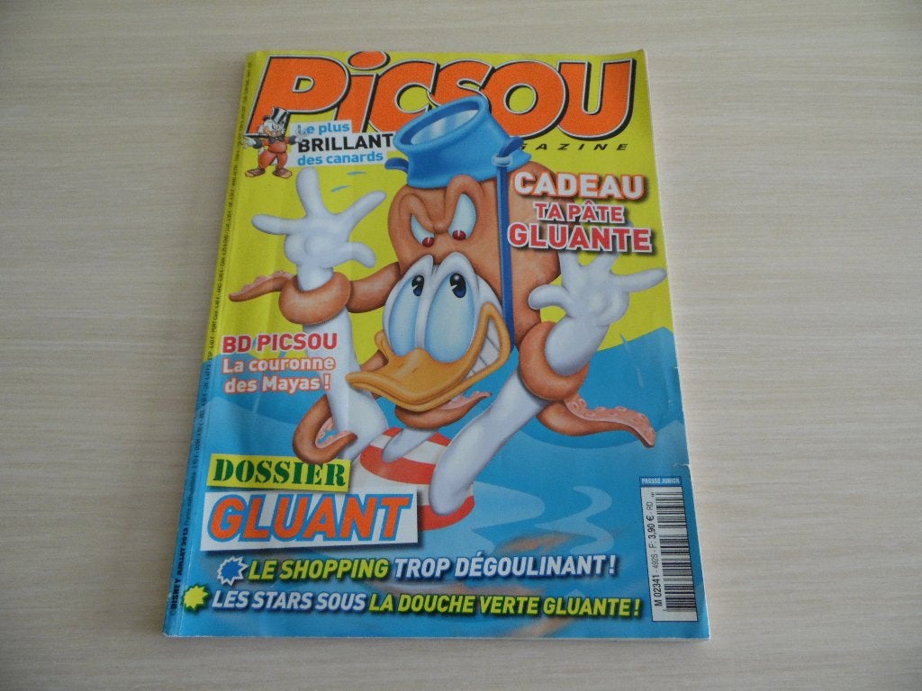 PICSOU MAGAZINE N°492, Enlèvement ou Envoi, Comme neuf, WALT DISNEY, Une BD