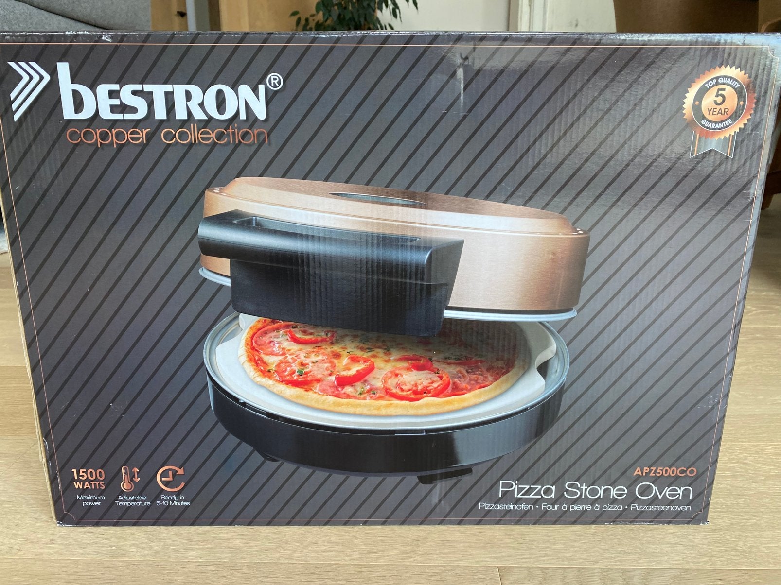 Pizza steenoven (nieuw in doos), Enlèvement, Neuf