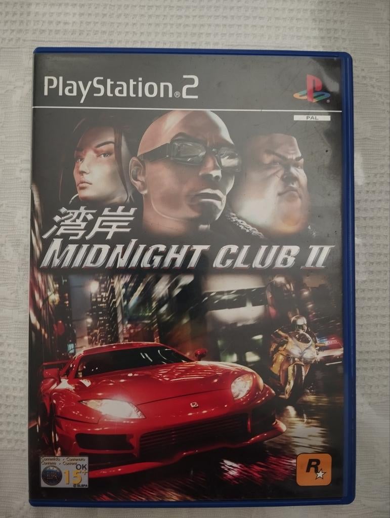 Playstation 2 game MIDNIGHT CLUB II/ 15+, Ophalen of Verzenden, Zo goed als nieuw, Avontuur en Actie, Vanaf 16 jaar
