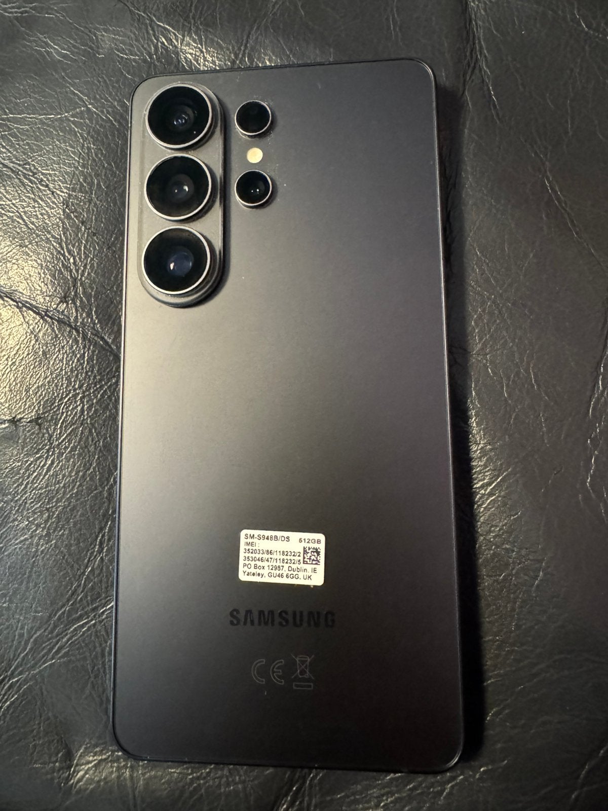 Samsung S26 Ultra 512GB Black, Autres modèles, Enlèvement ou Envoi, Sans abonnement, Sans simlock