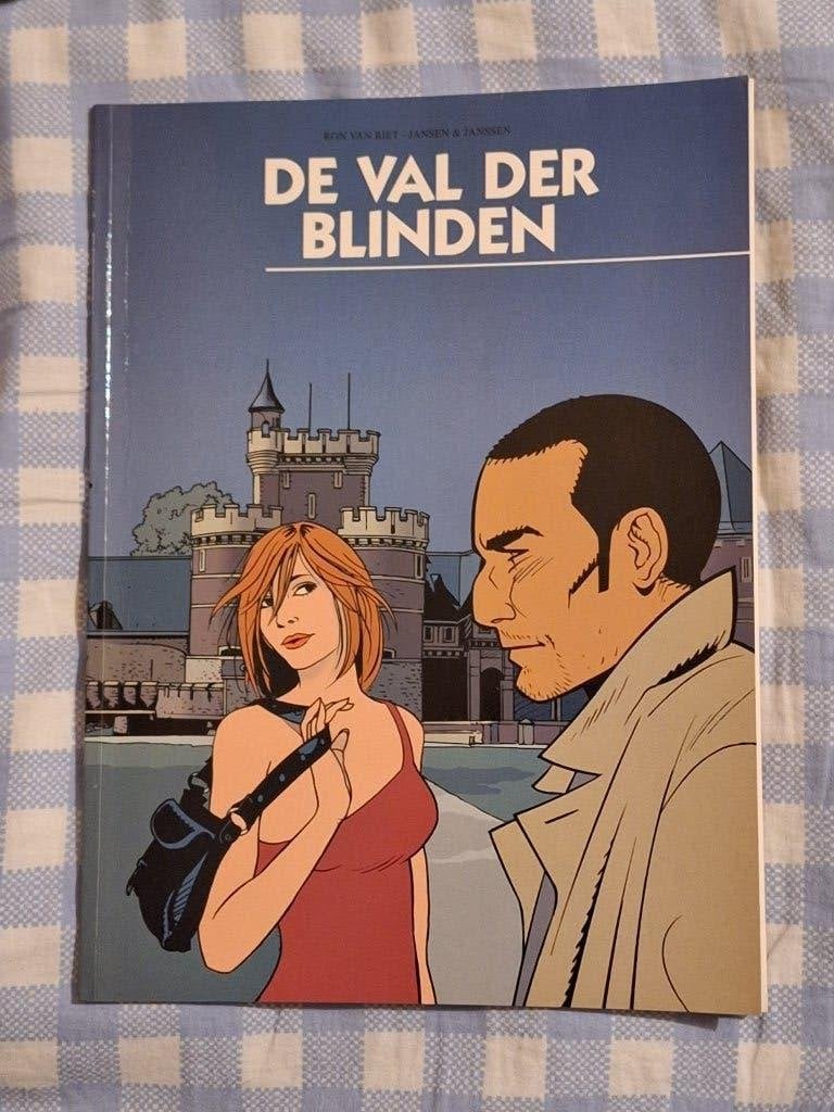 de val der blinden, Eén stripboek, Ophalen of Verzenden, Zo goed als nieuw