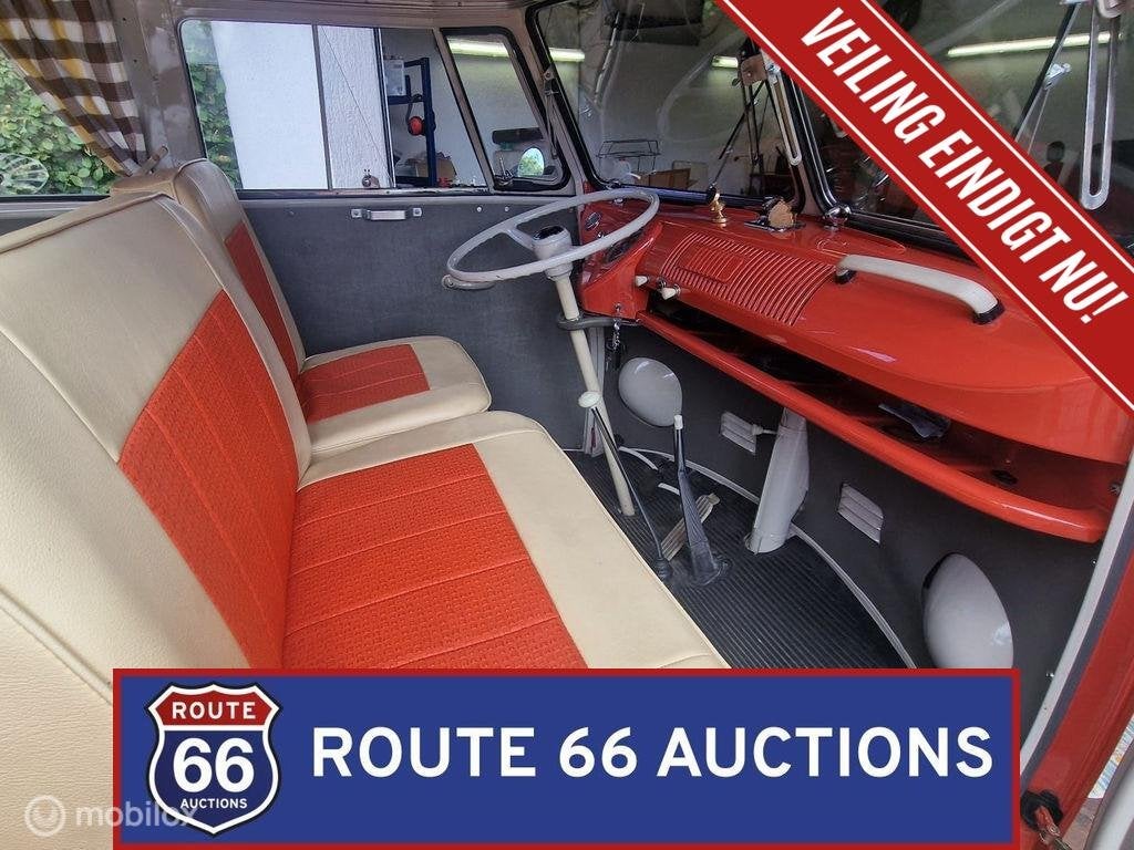 Volkswagen T1 Westfalia | 1964 | Route 66 Auctions, Volkswagen, Zwart, Bedrijf, Handgeschakeld