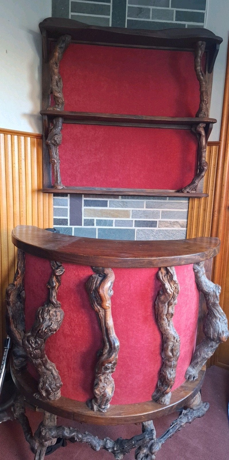 Antieke bar, Ophalen