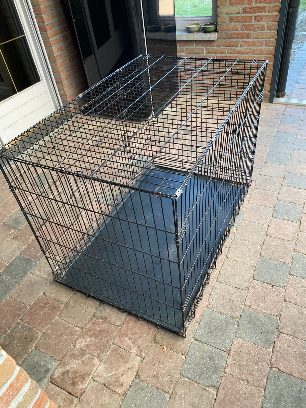Plooibare grote dierenbench te koop, Ophalen, Hondenkennel, Gebruikt, 65 tot 100 cm