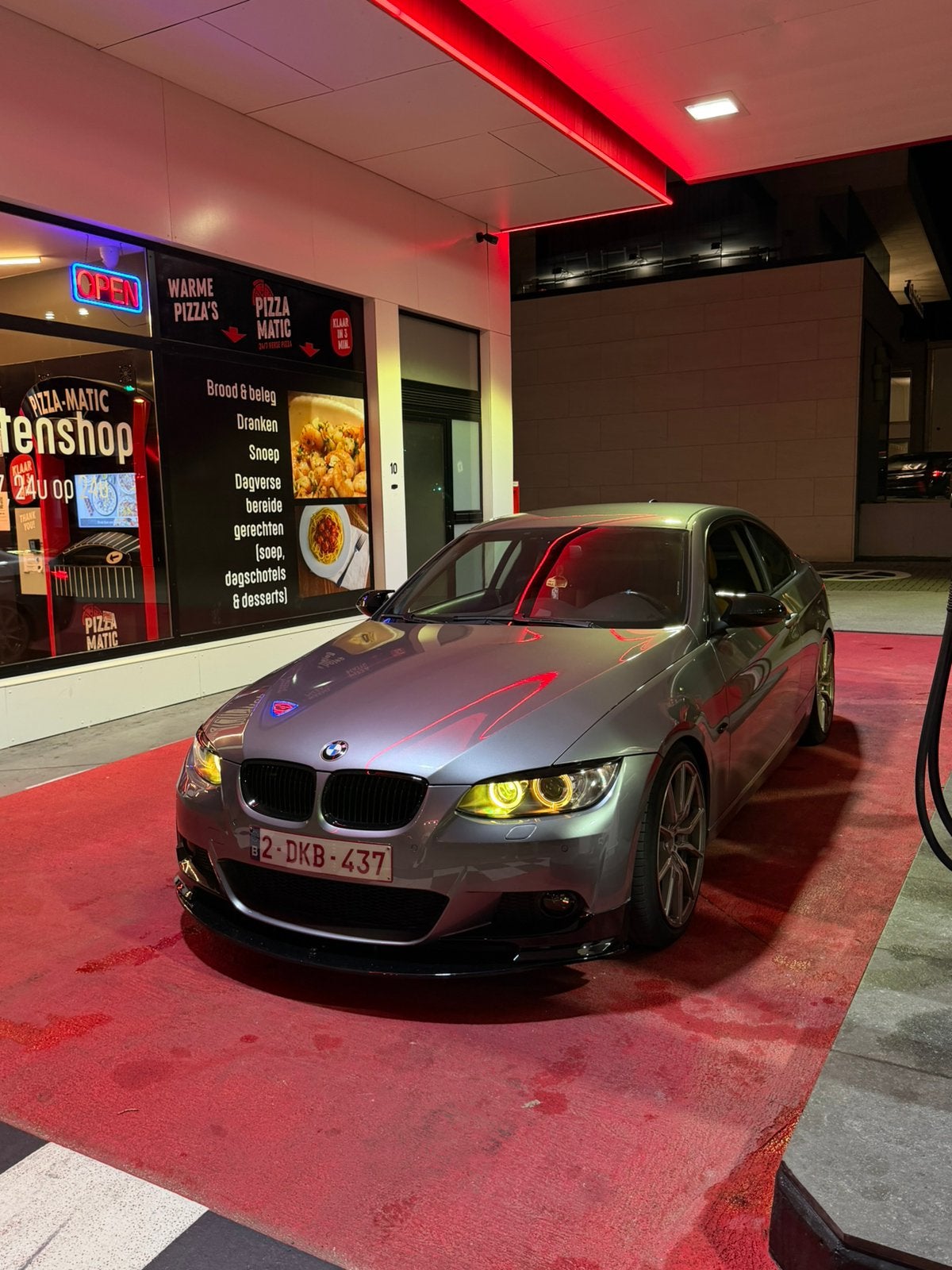 BMW E92 320i, Auto's, Achterwielaandrijving, 4 cilinders, Leder, Bruin