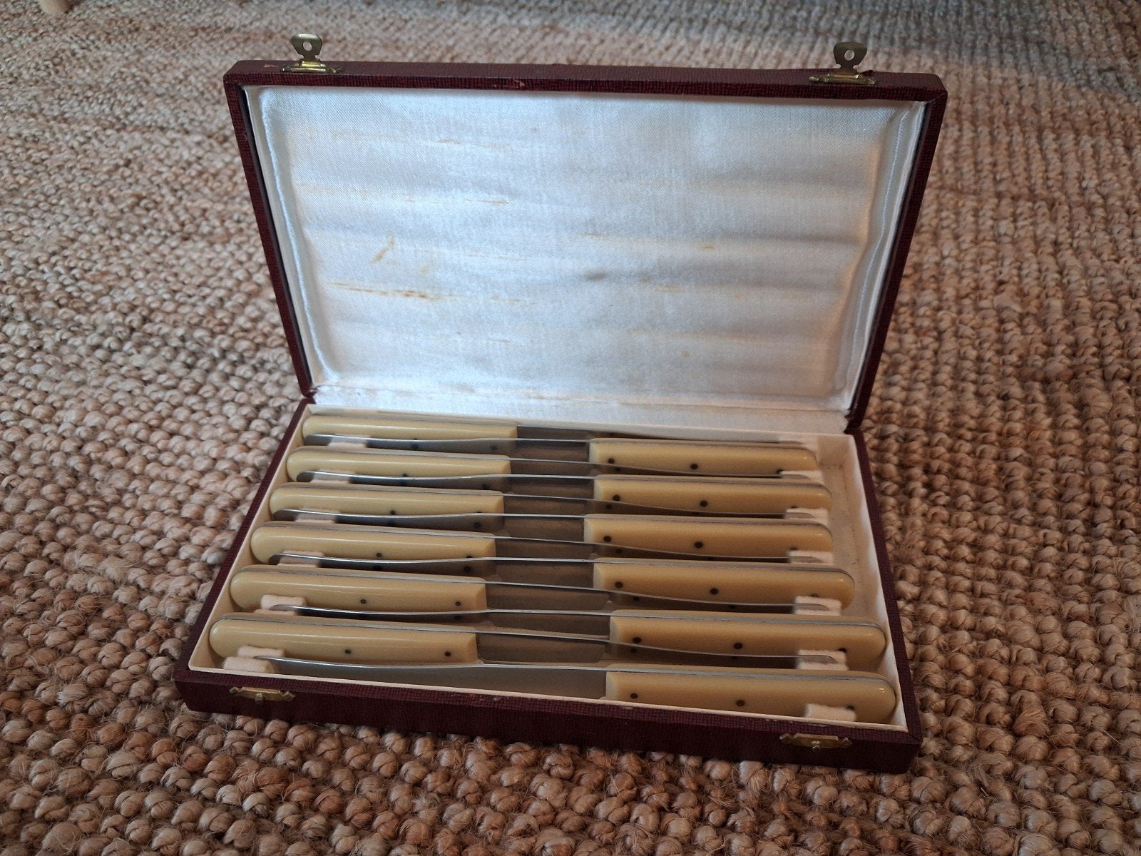Ensemble de couteaux vintage de 12 pièces « Charlex Garanti, Enlèvement ou Envoi