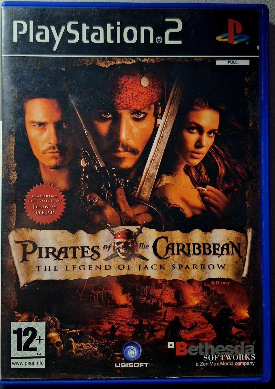 PS2 Pirates of the Caribbean: The Legend of Jack Sparrow, Games en Spelcomputers, Ophalen of Verzenden, Gebruikt, Vanaf 12 jaar